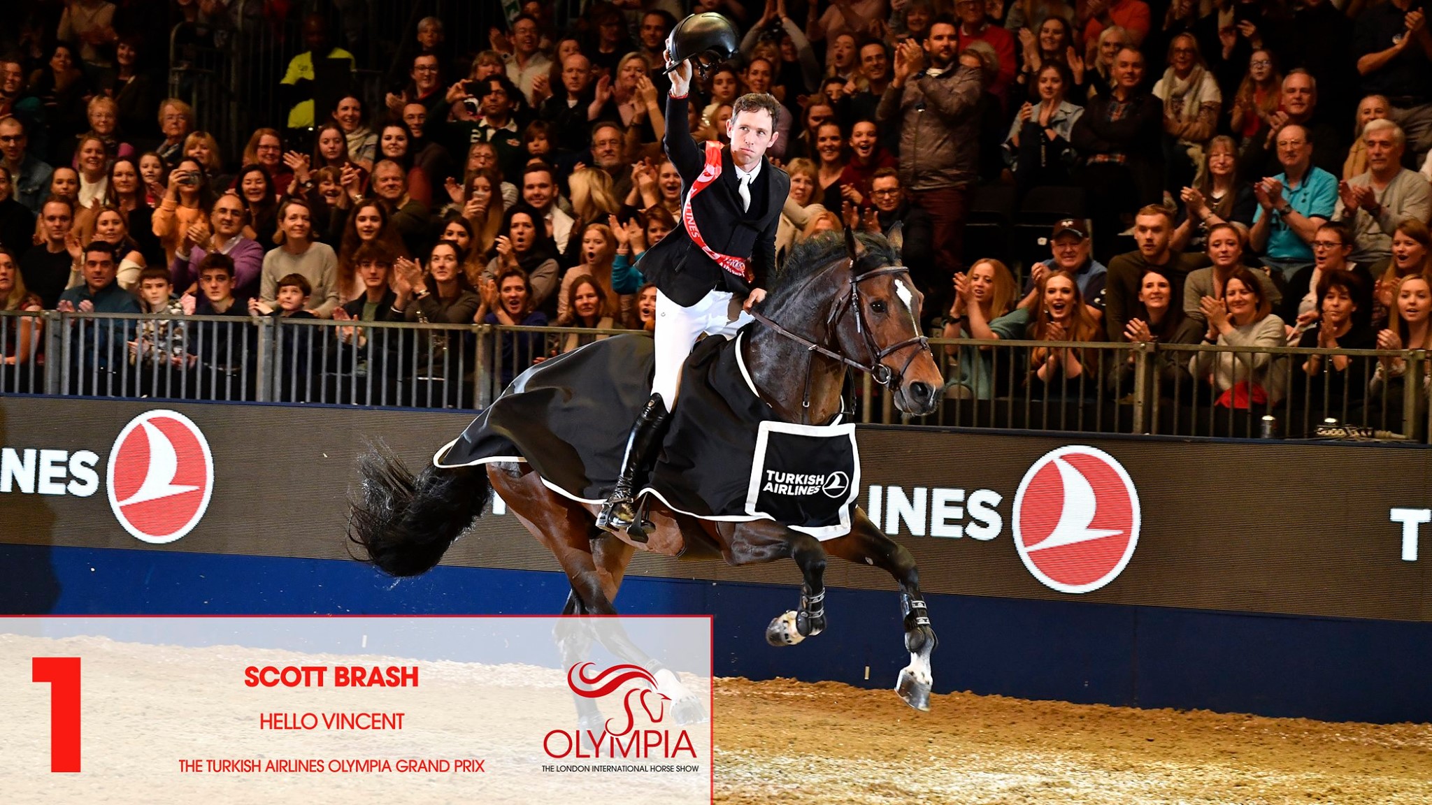 A Night to Remember for RED MILLS Riders Scott Brash & Edwina Tops Alexander at Olympia