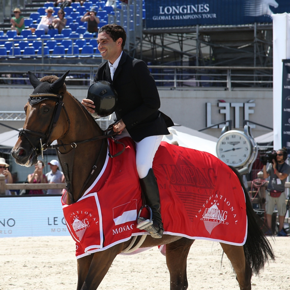 Abdel Said with race horse