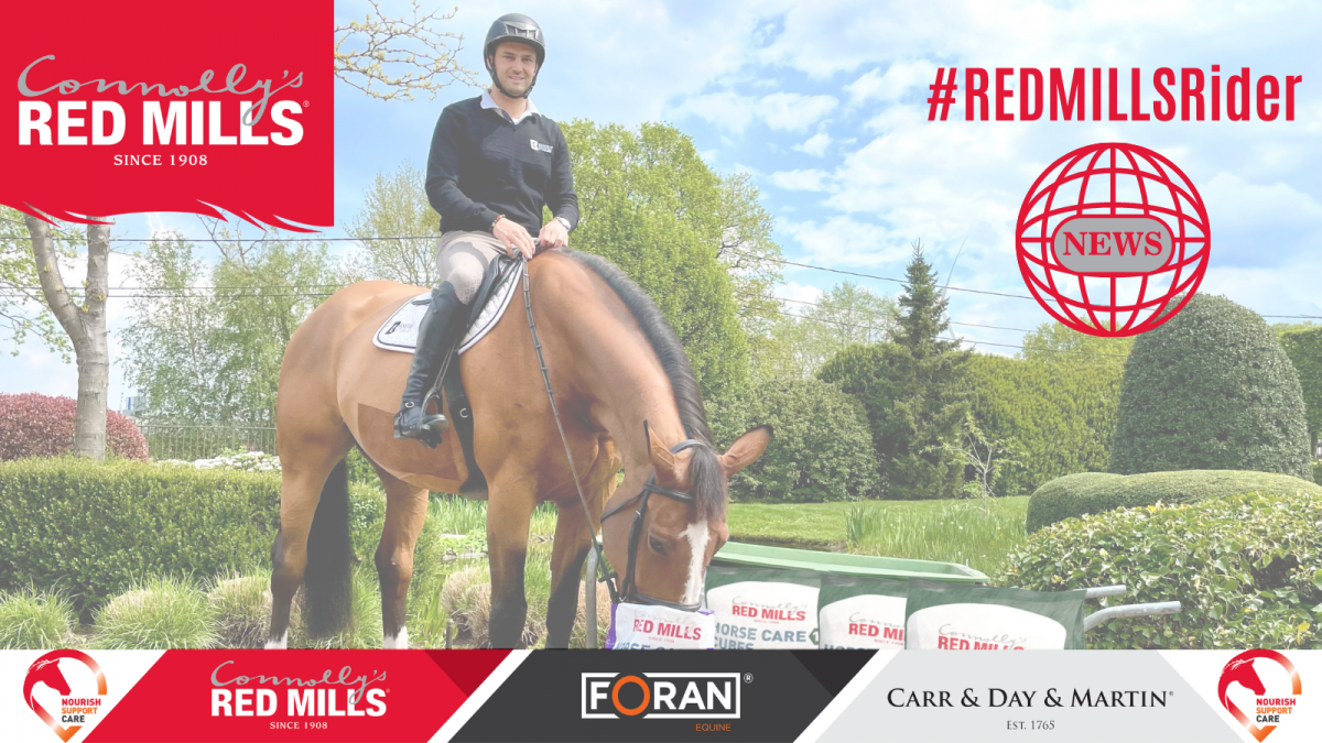 Ibrahim Bisharat joins Connolly’s RED MILLS Team of Riders