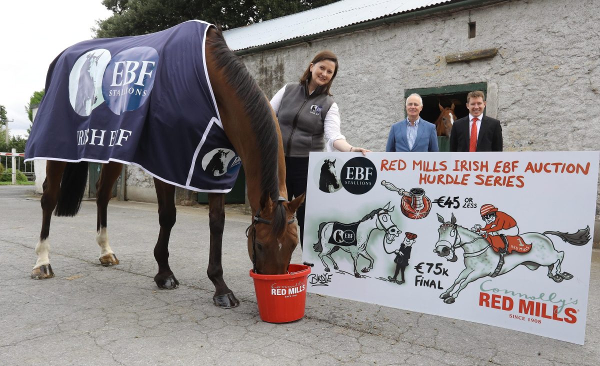 Connolly’s RED MILLS join forces with Irish EBF to Sponsor Auction Hurdle Series