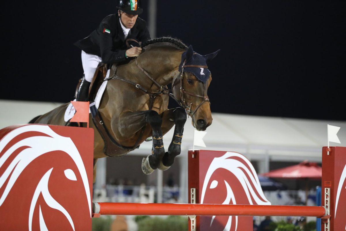 Shane Breen stars at the head of RED MILLS Hickstead success