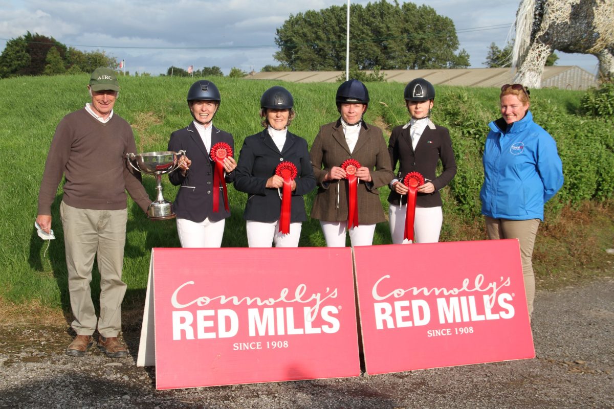 Historic win for Waterford club in Connolly’s RED MILLS Team dressage championship