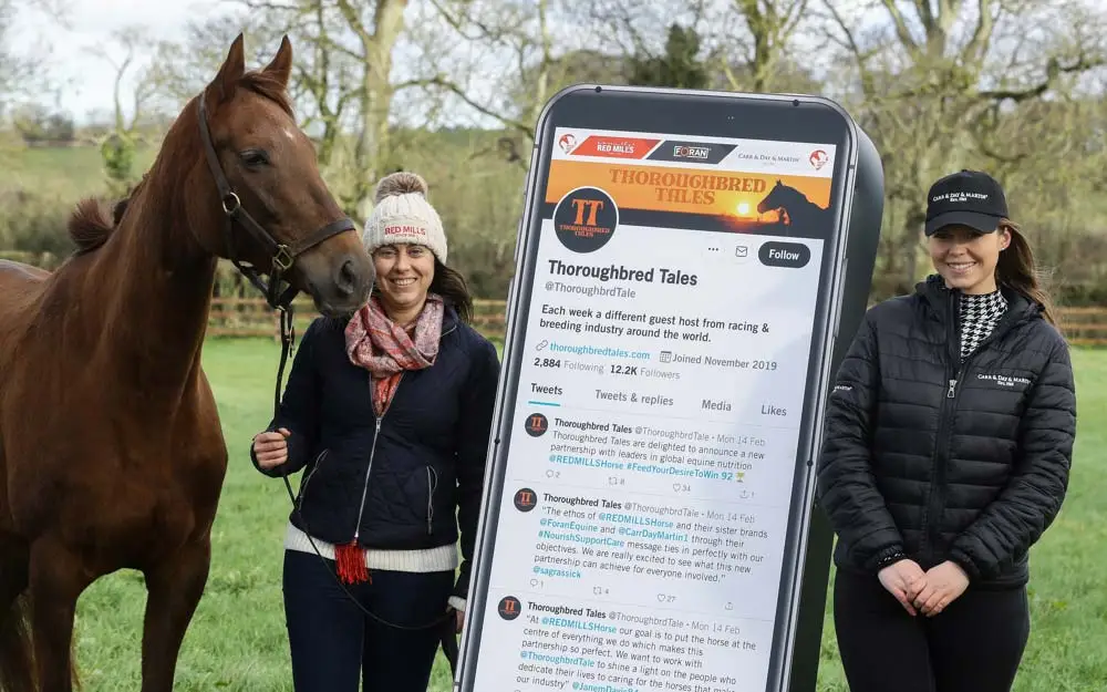 Thoroughbred Tales and Connolly’s RED MILLS announce an exciting new partnership!