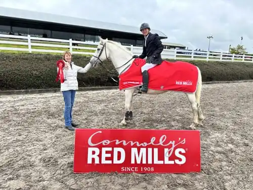 Long wait is over for Offaly rider at the Connolly’s RED MILLS AIRC Show Jumping Championships
