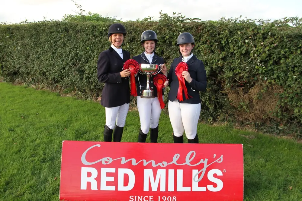Wicklow club wins Connolly’s RED MILLS Team dressage championship for third time
